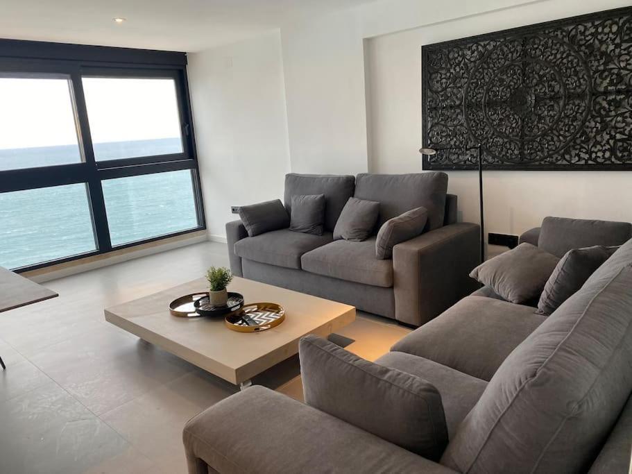 Ferienwohnung Estupendo Apartamento En Planta 22. 1ª Linea. Benidorm Exterior foto